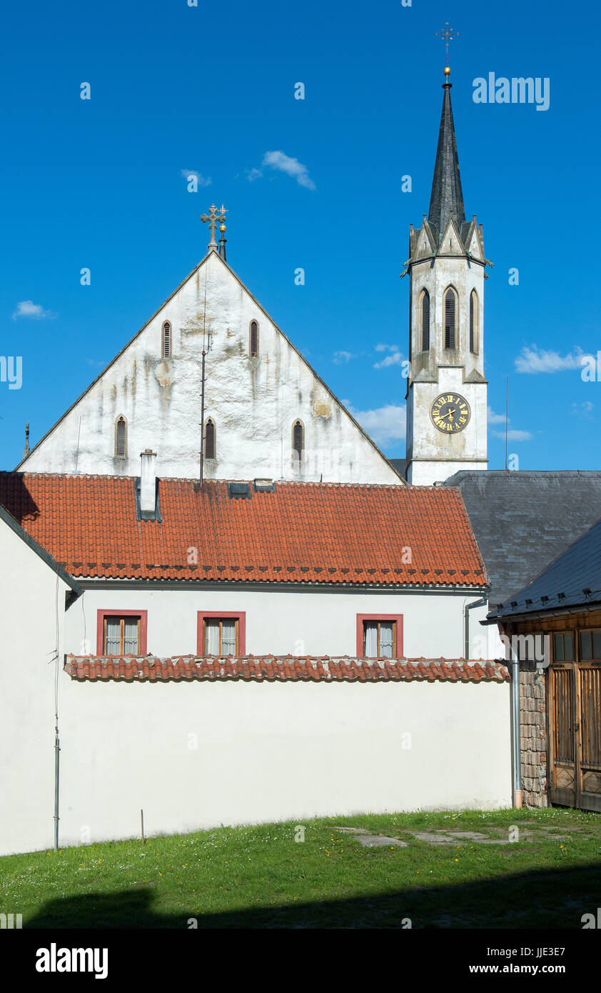 Hohenfurth, République tchèque, Monastère Vyšší Brod Banque D'Images