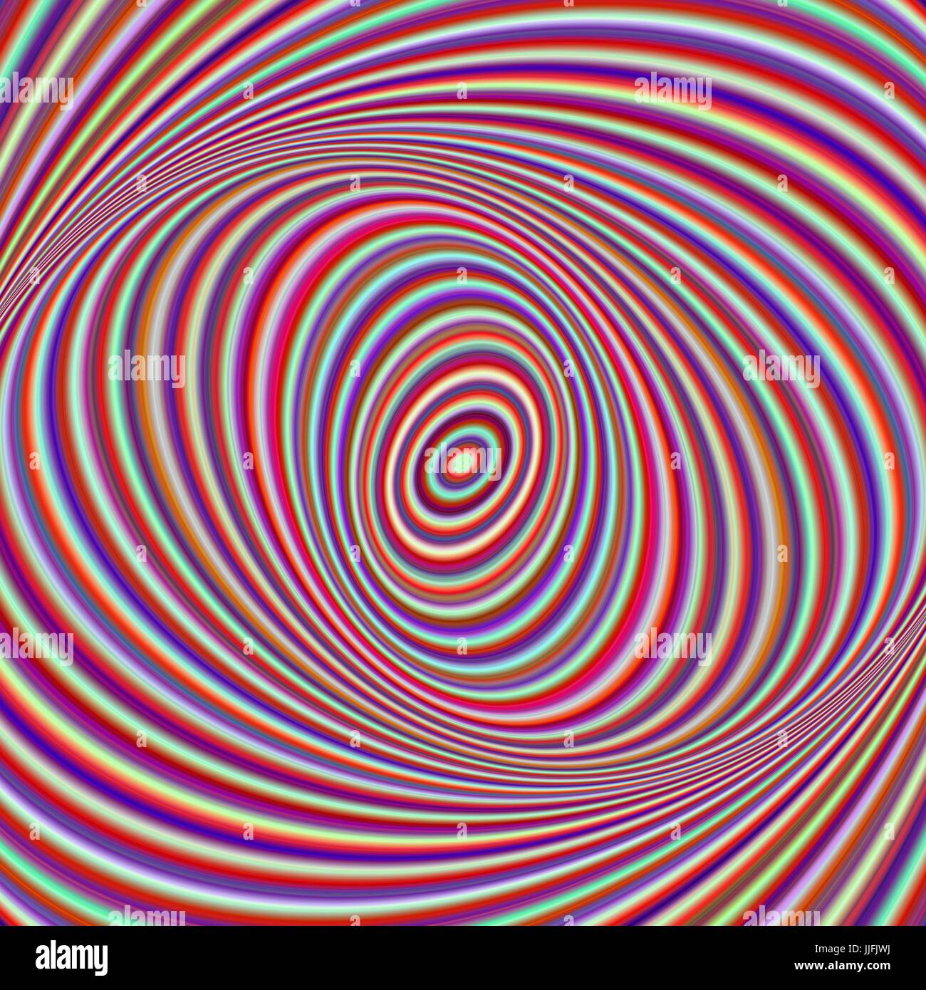 Ellipse de couleur de fond d'art numérique Illustration de Vecteur