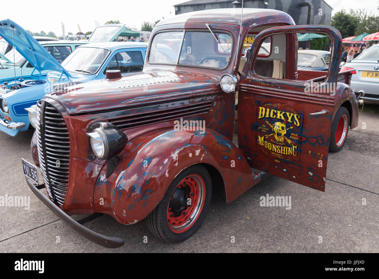 Voiture américaine sur mesure Banque D'Images