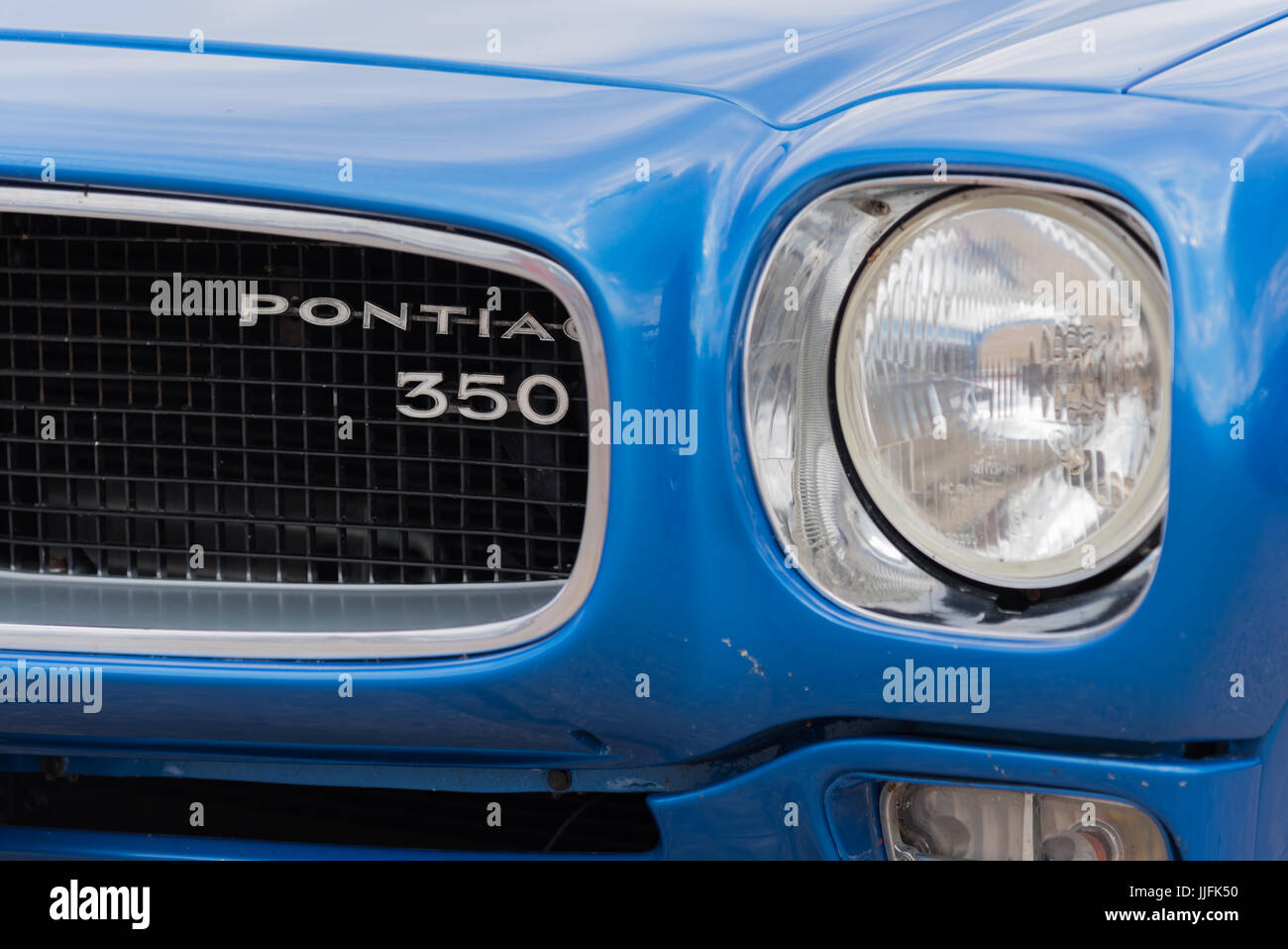 Pontiac Firebird 350 front end Banque D'Images