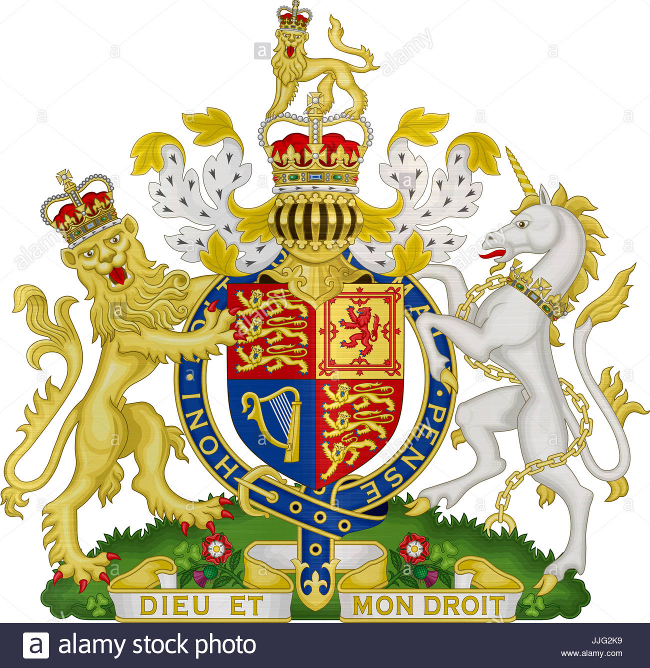 Royaume uni armoiries Banque de photographies et d’images à haute