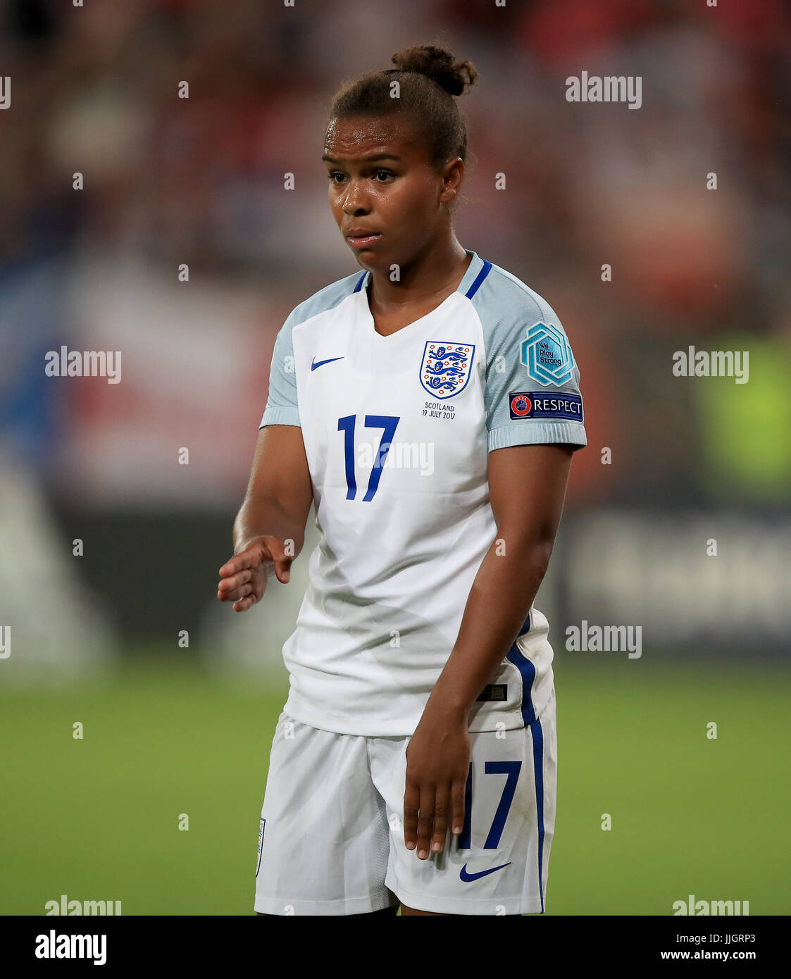 Nikita Parris d'Angleterre lors du match de l'UEFA Women's Euro 2017, Groupe D au Stadion Galgenwaard, Utrecht. APPUYEZ SUR ASSOCIATION photo. Date de la photo: Mercredi 19 juillet 2017. Voir PA Story FOOTBALL England Women. Le crédit photo devrait se lire comme suit : Mike Egerton/PA Wire. . Banque D'Images