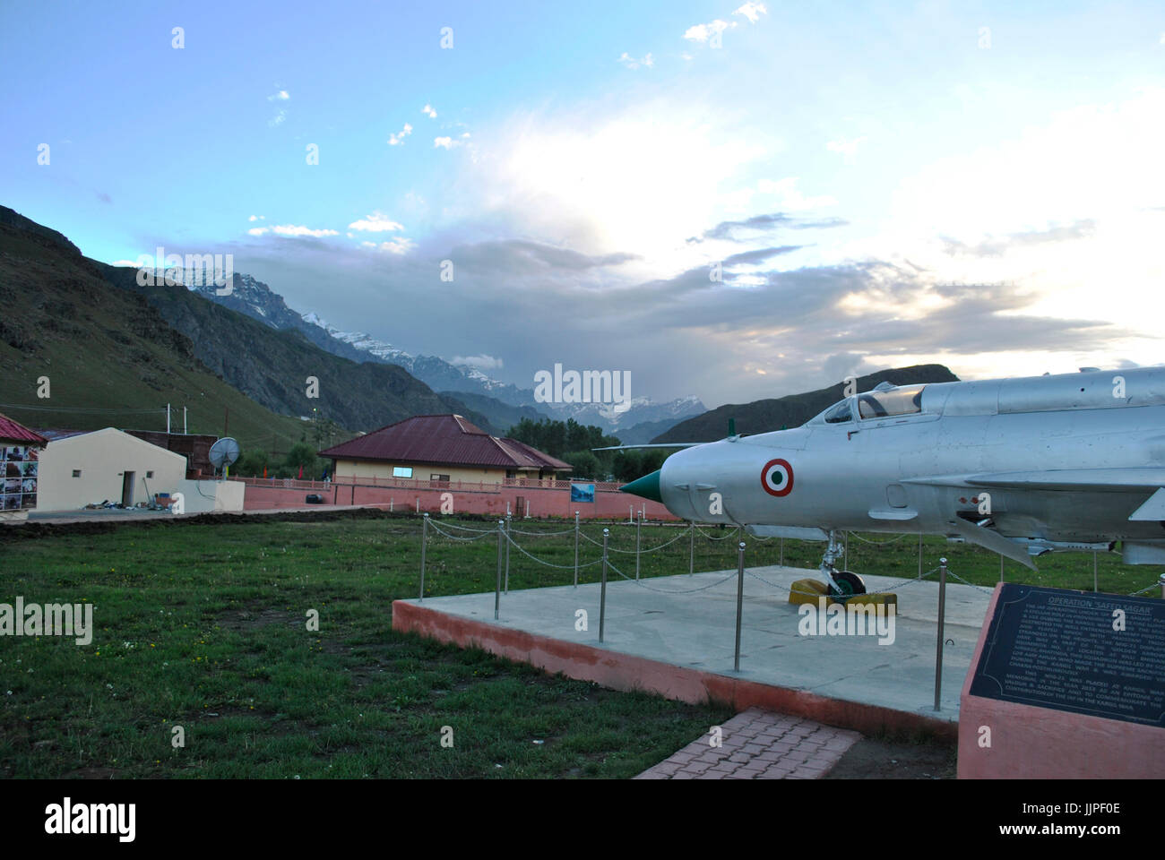 Mémorial de la guerre de Kargil, Kargil, Jammu-et-Cachemire, l'Inde Banque D'Images