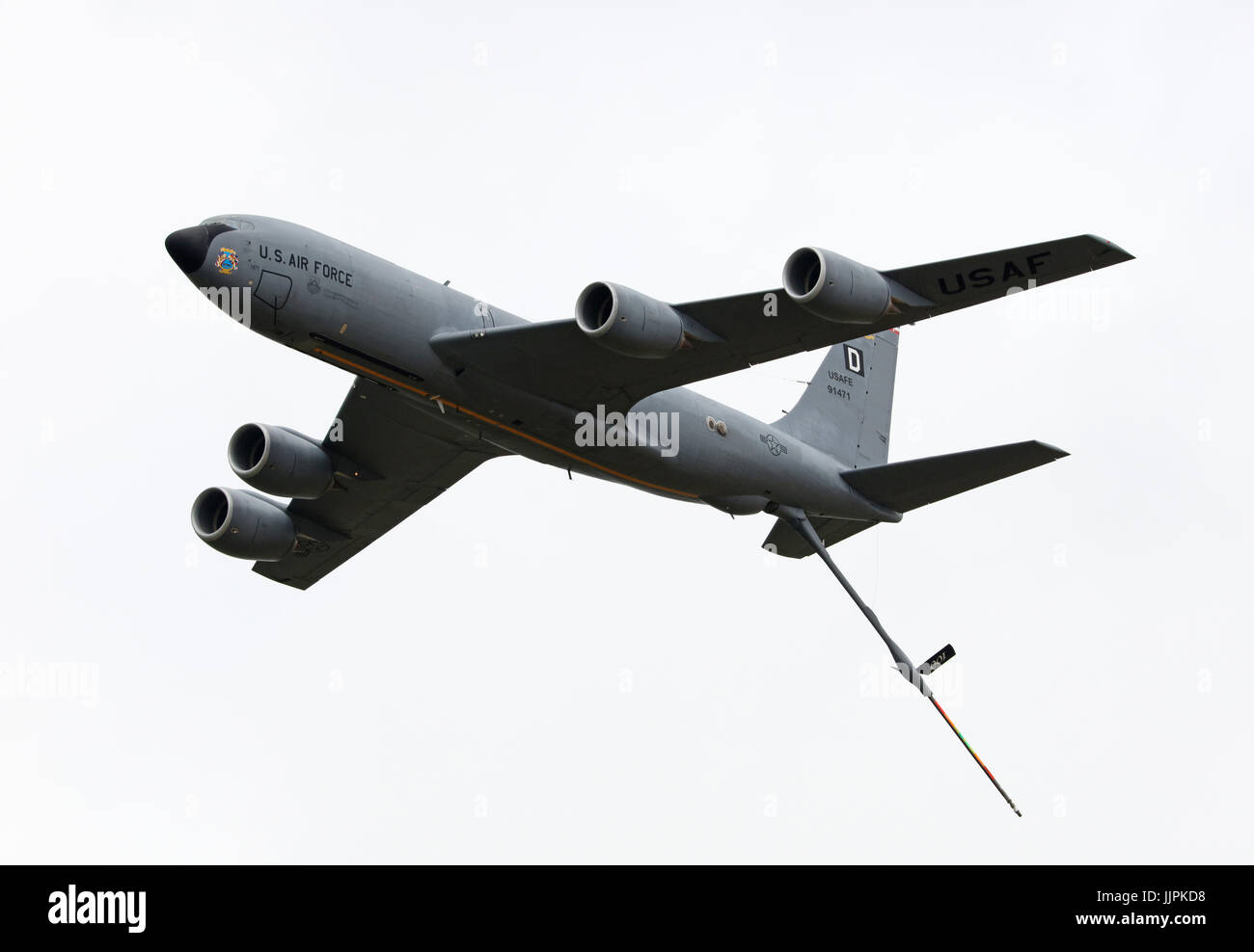 Boeing KC-135 tanker, air tattoo, 2017 Banque D'Images