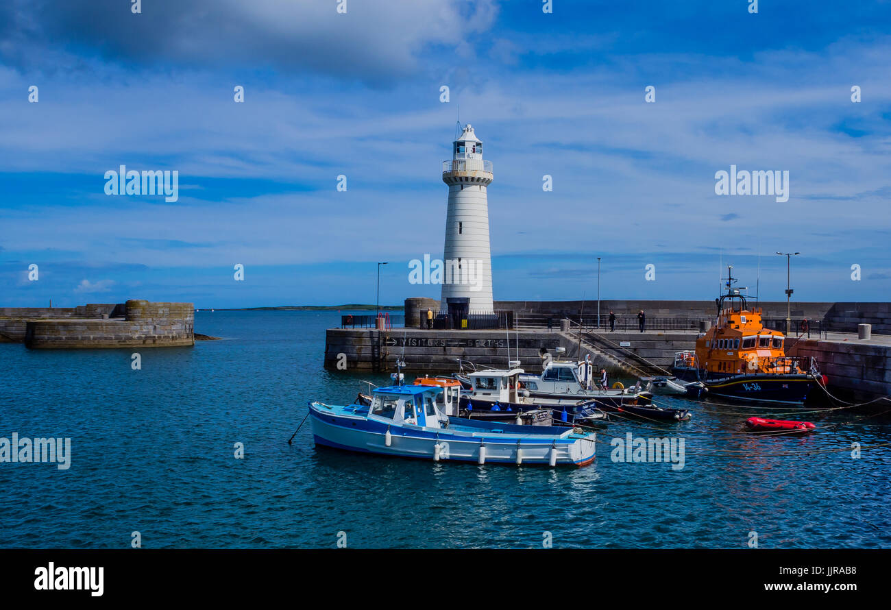 Phare de Donaghadee Banque D'Images