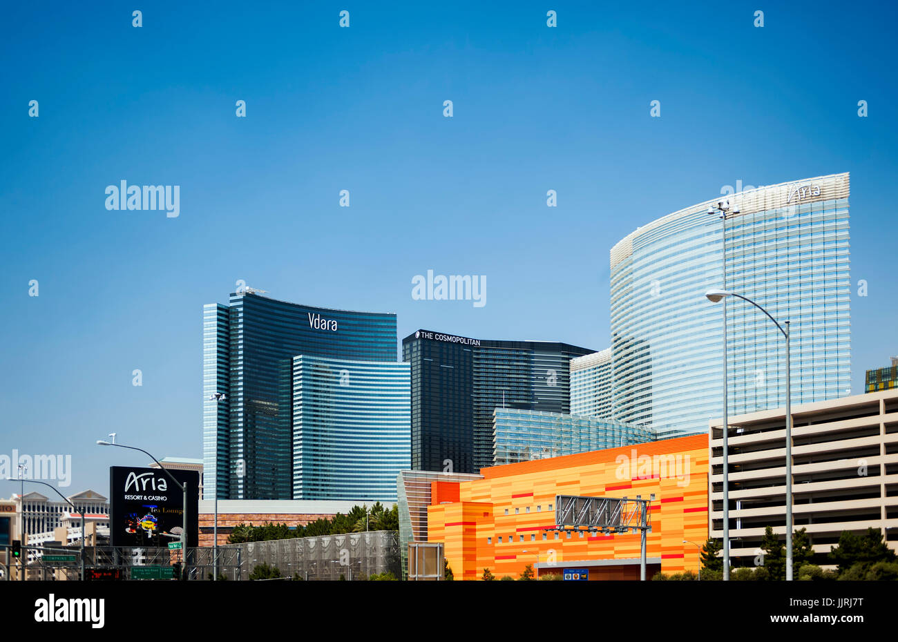 Las Vegas ,Strip, Skyline Banque D'Images