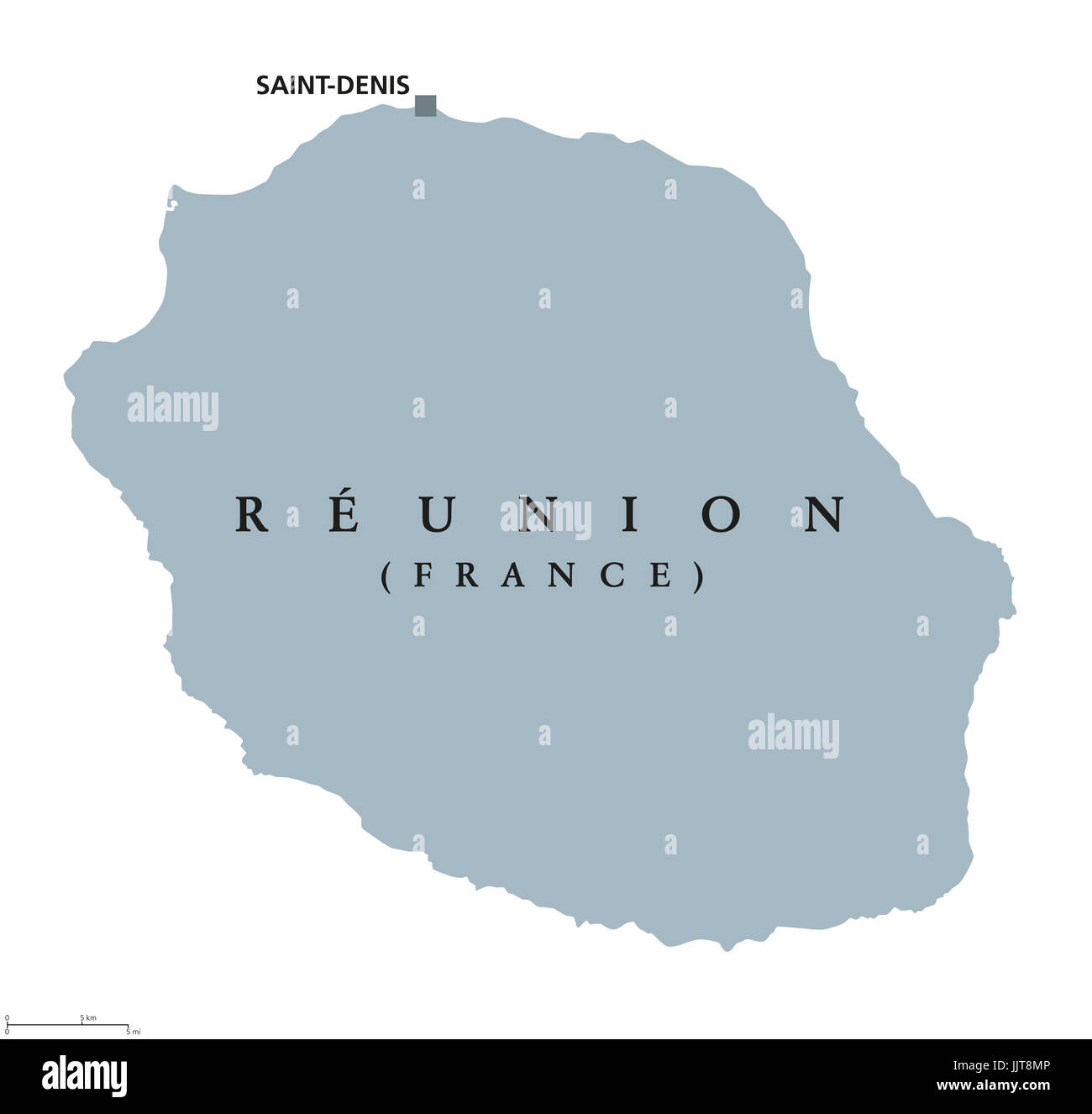 Département d’outre mer carte france Banque de photographies et d