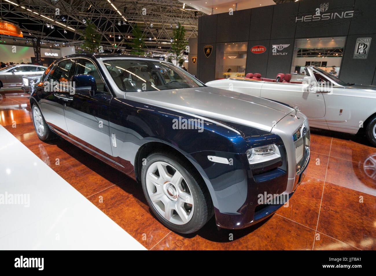 AMSTERDAM - Apr 22, 2011 : Rolls Royce Ghost voiture à l'AutoRAI motorshow. Banque D'Images