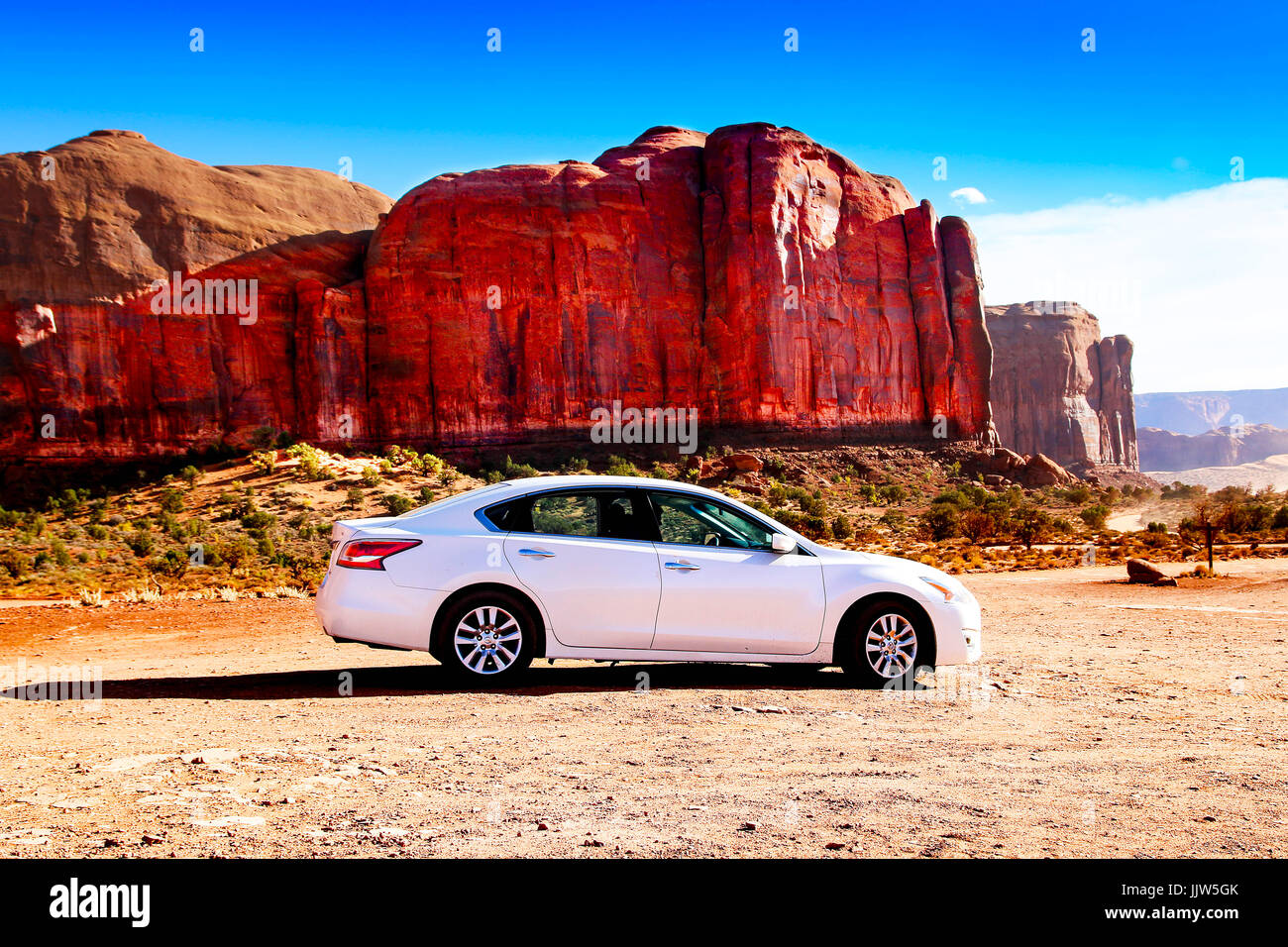 Rouge Blanc et bleu Banque D'Images