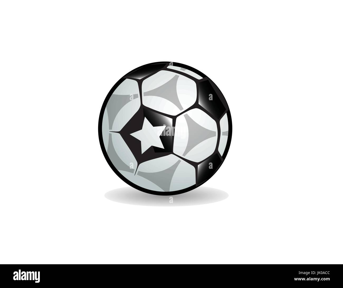 American soccer, la coupe du monde de football européen pro ball logo icône graphique Illustration de Vecteur
