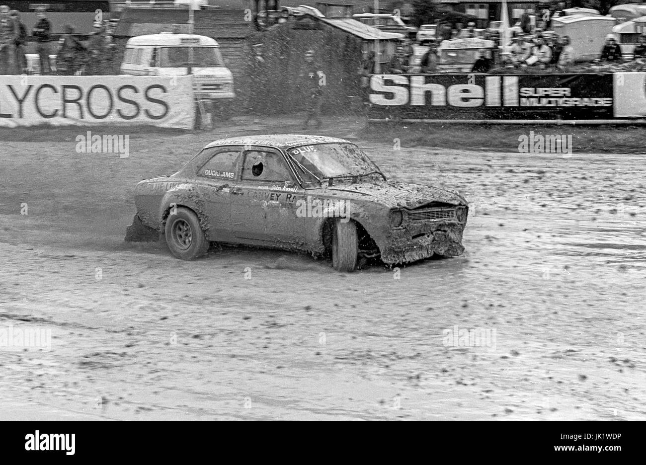 Rallycross Championship event Ambassade à Lydden Hill Kent Circa 1975 Banque D'Images