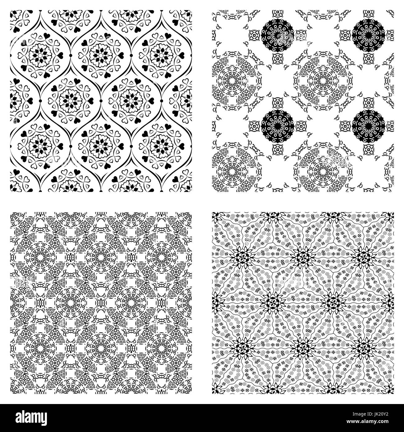 Motif triangle noir et blanc, l'arrière-plan, l'art de la texture Illustration de Vecteur