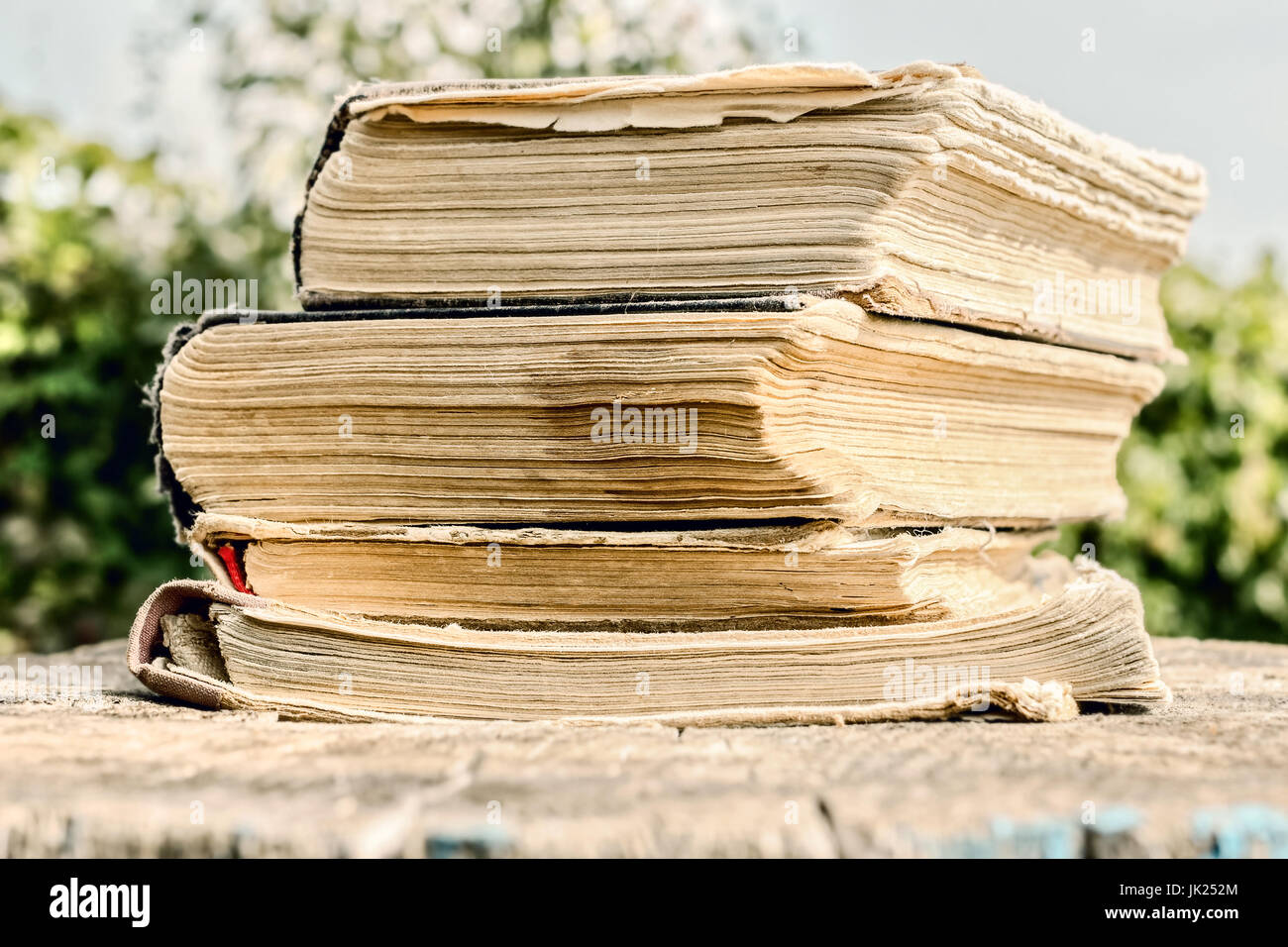 Les vieux livres de symbole comme Banque D'Images