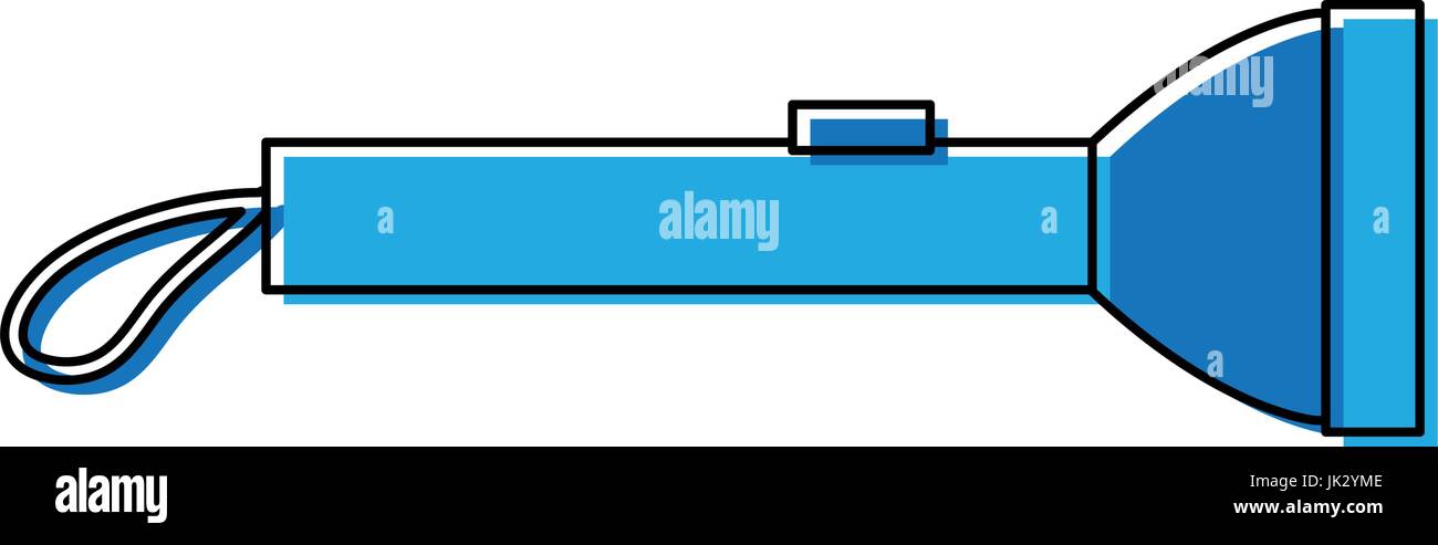 Lampe ampoule led lampe d'énergie de la batterie Illustration de Vecteur