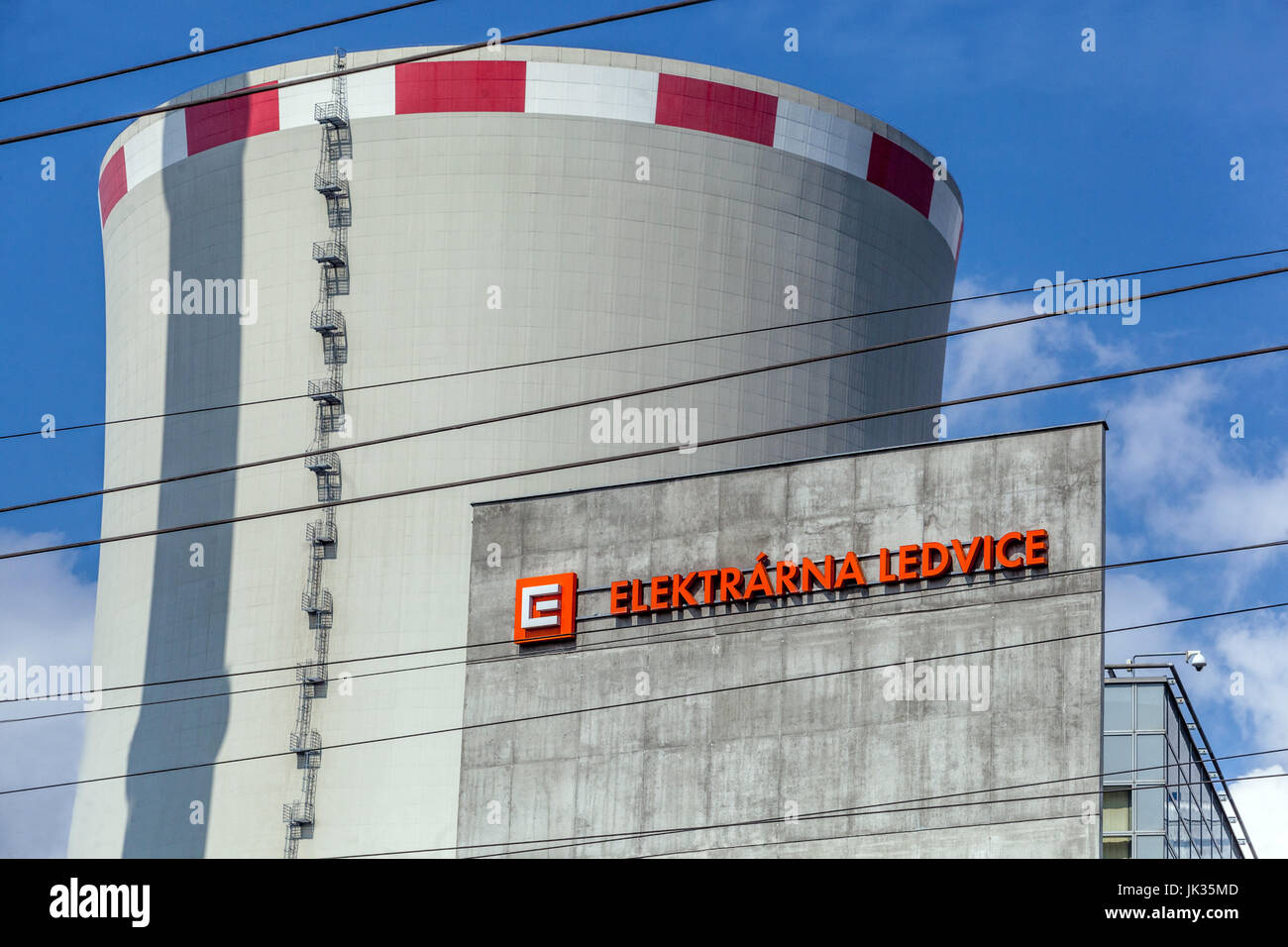 Ledvice power plant, le nord de la Bohème, en République Tchèque Banque D'Images Ledvice power plant, le nord de la Bohème, en République Tchèque Banque D'Images