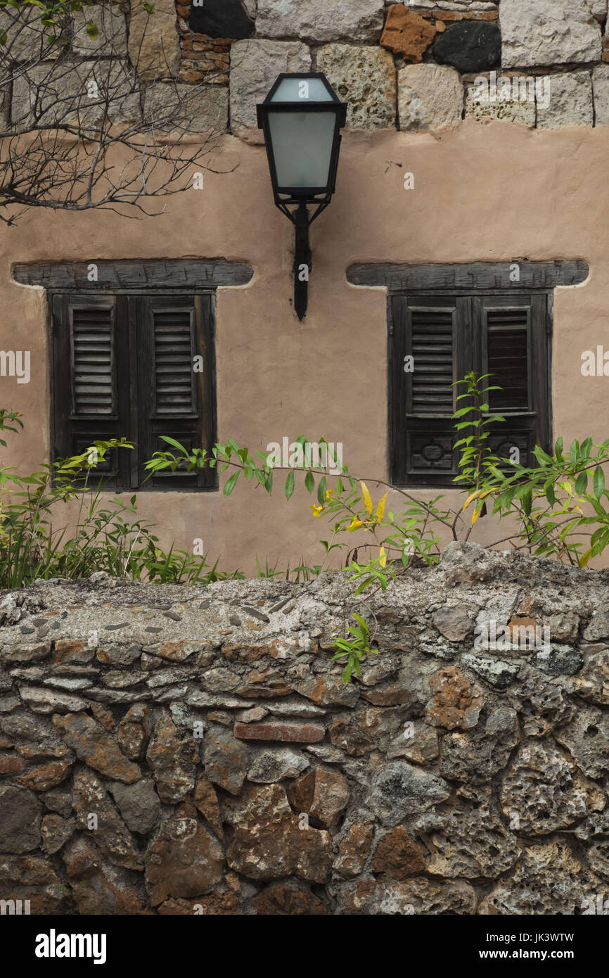 République dominicaine, La Romana, Altos de Chavon, village détail Banque D'Images