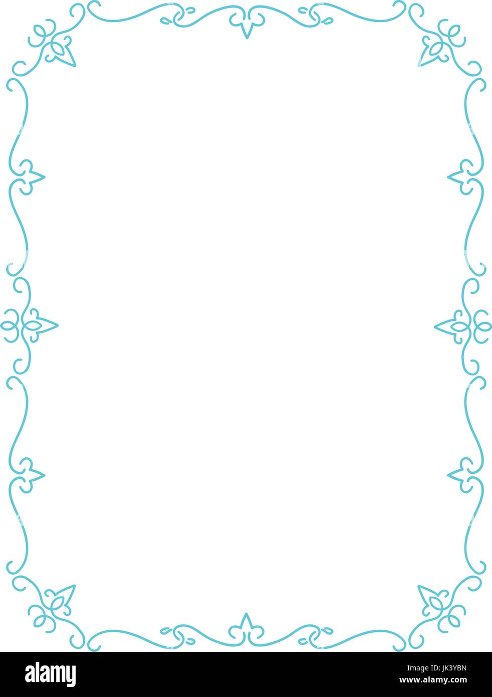 Cadre léger pour la décoration félicitations cartes, ainsi que pour l'enregistrement de toute conception Illustration de Vecteur