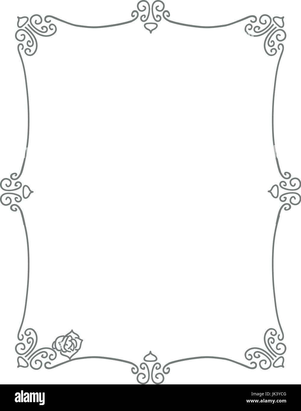 Cadre léger pour la décoration félicitations cartes, ainsi que pour l'enregistrement de toute conception Illustration de Vecteur