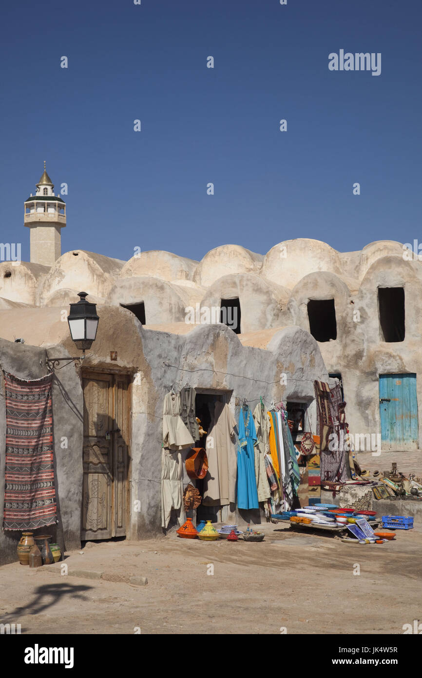 La Tunisie, Ksour, Médenine, Ksar Médenine, ksar fortifié building Banque D'Images