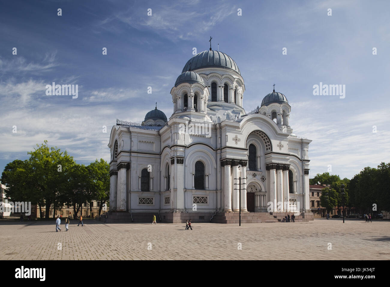 La Lituanie, Kaunas, Lituanie centrale, l'église Saint Michel Archange Banque D'Images