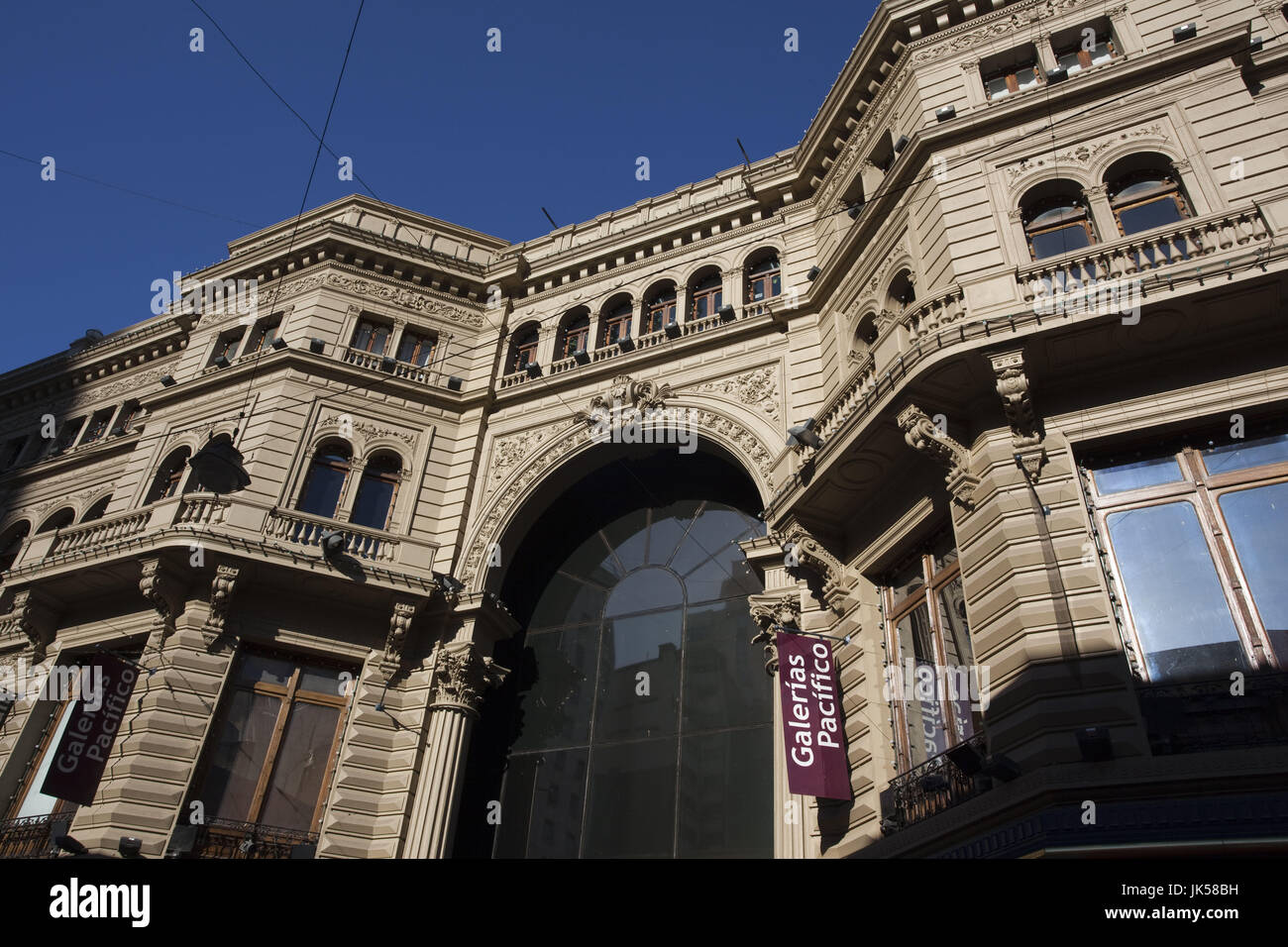 L'ARGENTINE, Buenos Aires, le centre commercial Galerias Pacifico, entrée de la rue Florida Banque D'Images