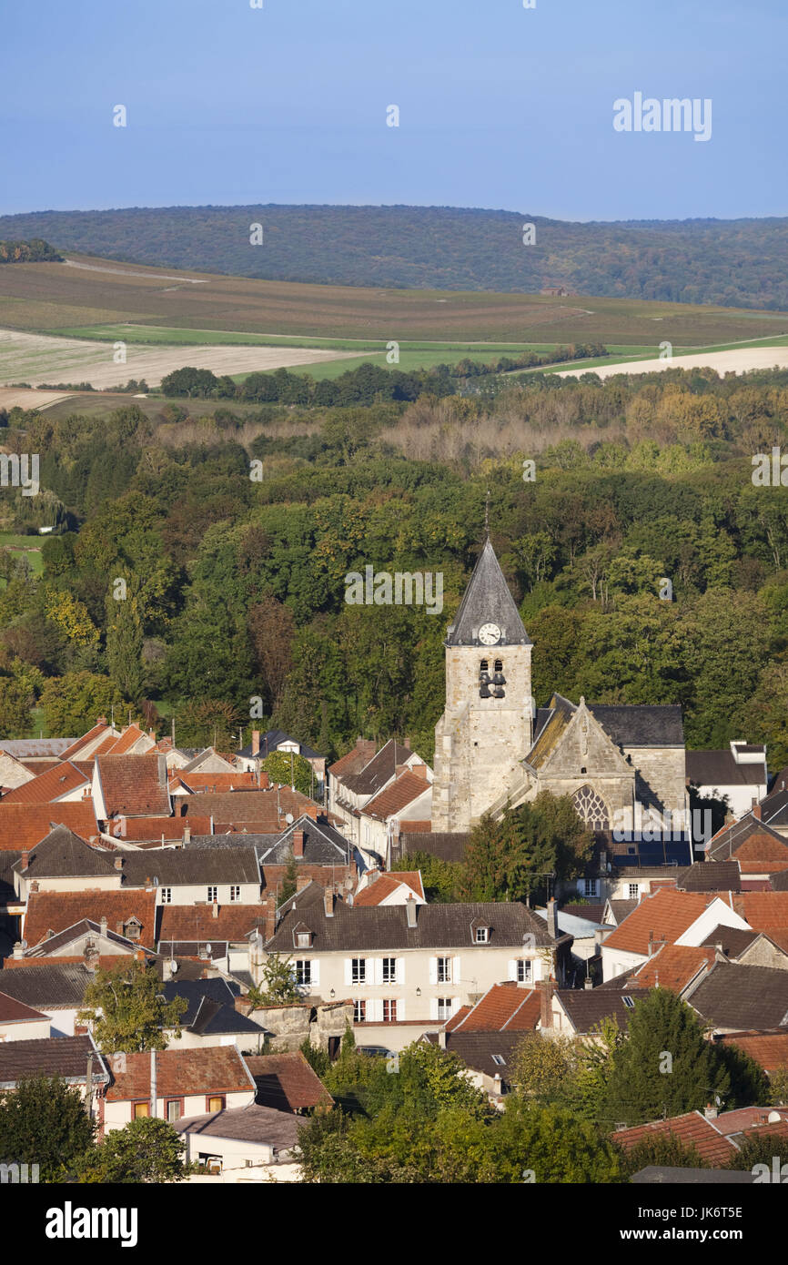 France, Marne, Champagne Ardenne, d'Avenay Val-d'Or, ville sommaire, la fin de l'après-midi Banque D'Images France, Marne, Champagne Ardenne, d'Avenay Val-d'Or, ville sommaire, la fin de l'après-midi Banque D'Images