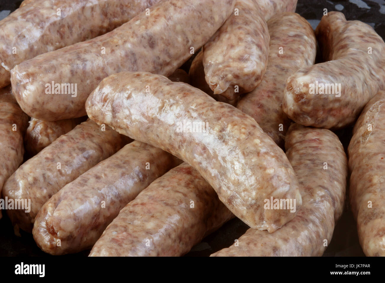 Saucisses de boeuf Banque D'Images