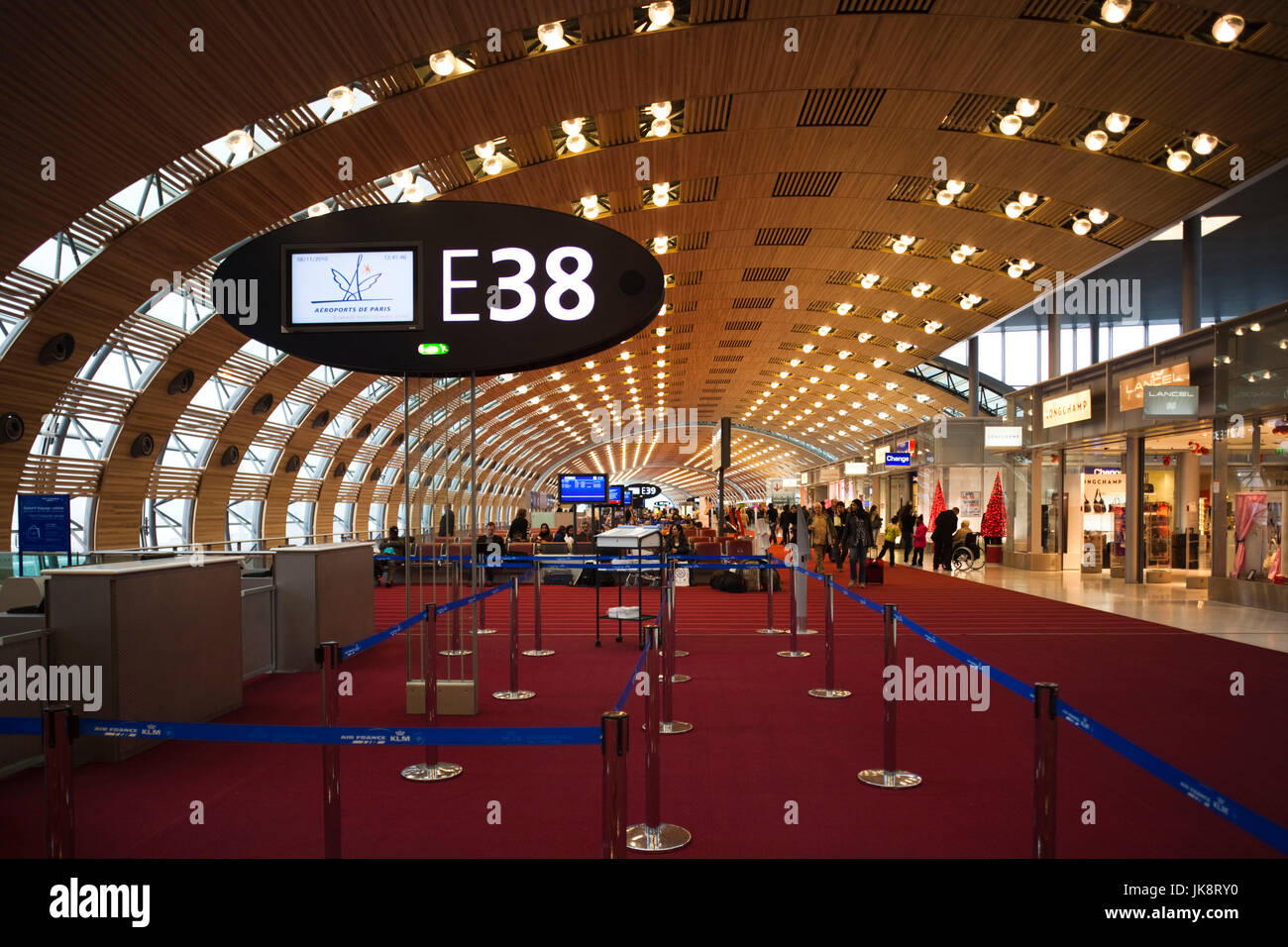 France, Paris, Aéroport Charles De Gaulle, Aerogare 2Terminal E, zone
