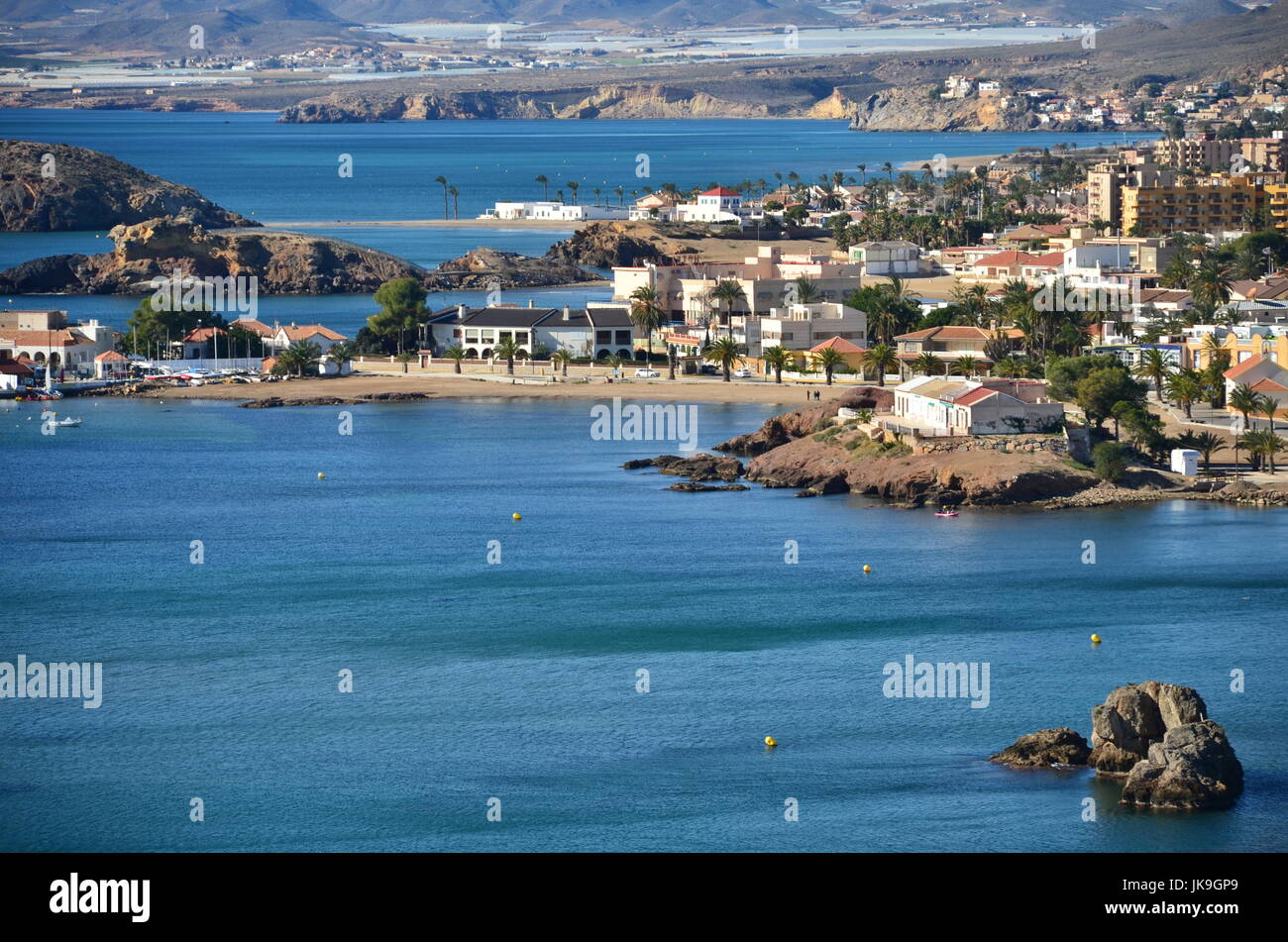 Costa de Mazarrón Banque D'Images