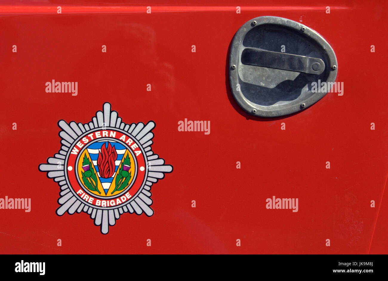 Strathclyde fire brigade préservation groupe society vintage du matériel d'incendie et tous les moteurs Banque D'Images
