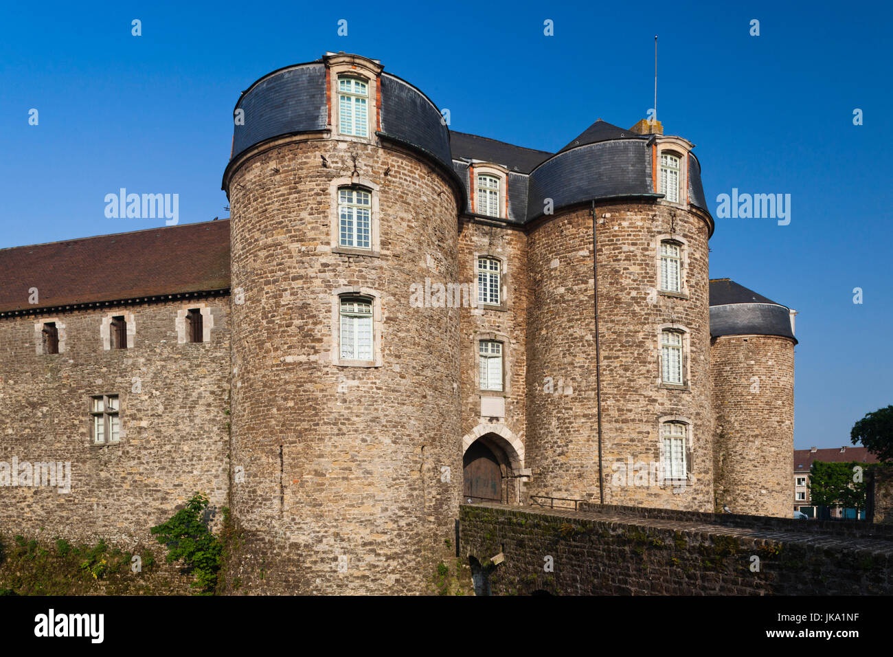 France, Nord-Pas de Calais, Pas de Calais, Boulogne sur Mer, Ville Haut, Haut de la Ville, Château Musée, Château meuseum Banque D'Images