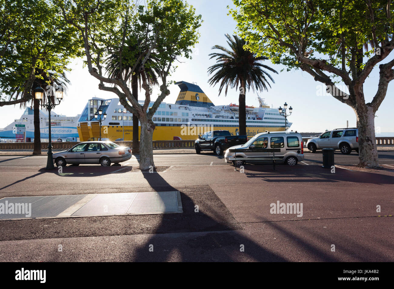 France, Corse, Haute-Corse Ministère, Le Cap Corse, Bastia, Corse Ferry Banque D'Images
