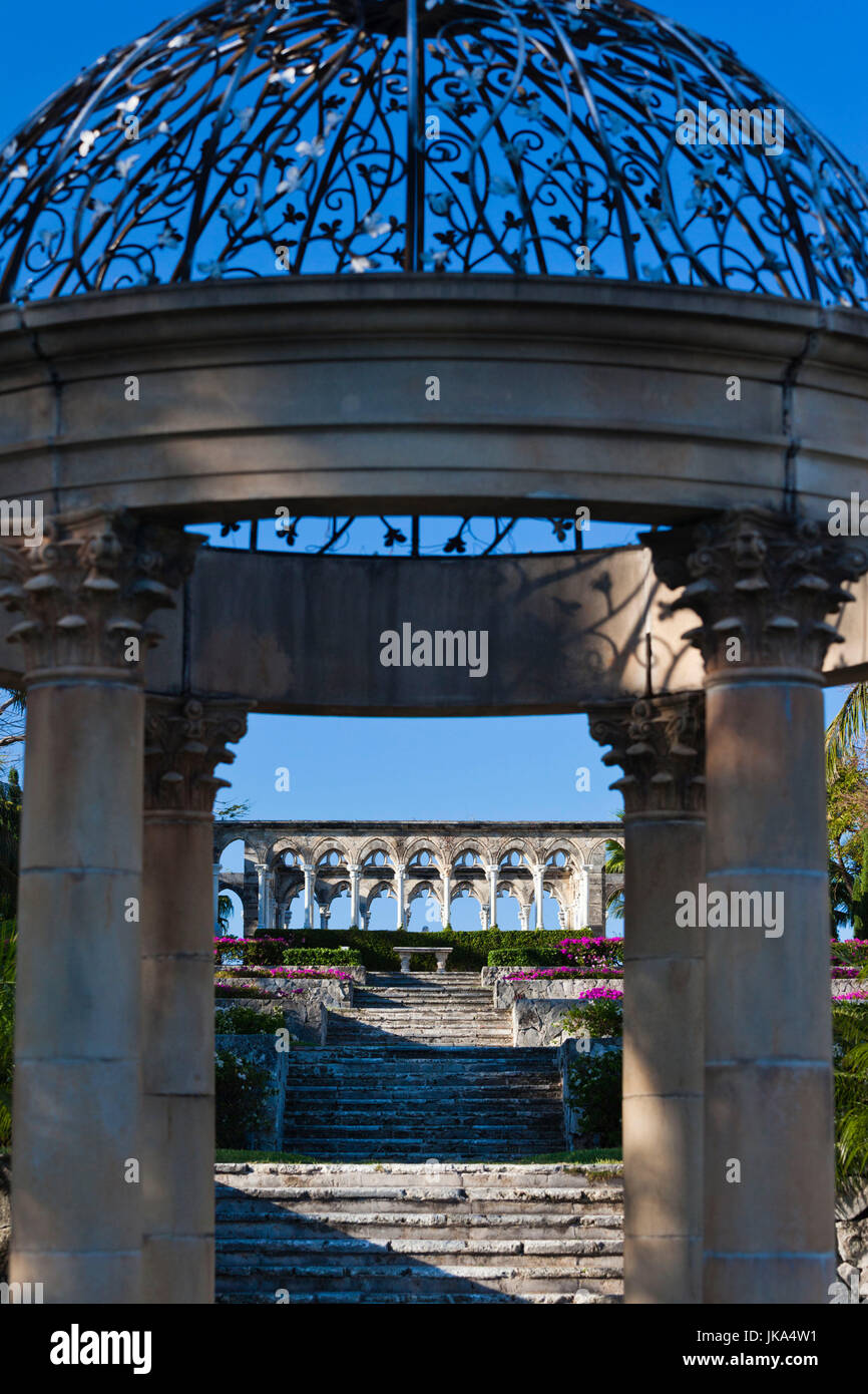 Bahamas, New Providence Island, Nassau, Paradise Island, jardins de Versailles Banque D'Images