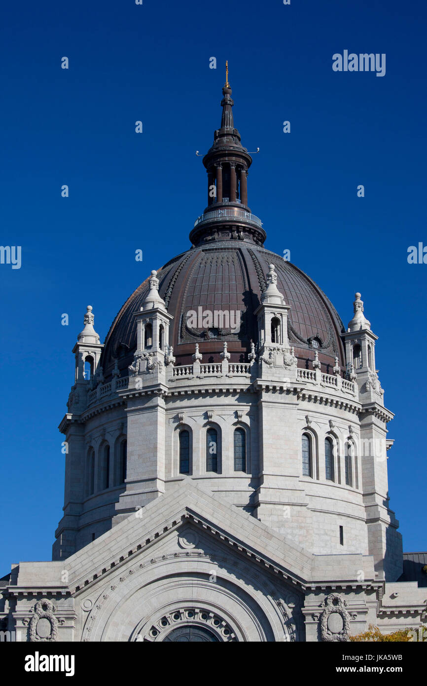 USA, Minnesota, Minneapolis, St Paul, Cathédrale de Saint Paul, extérieur Banque D'Images