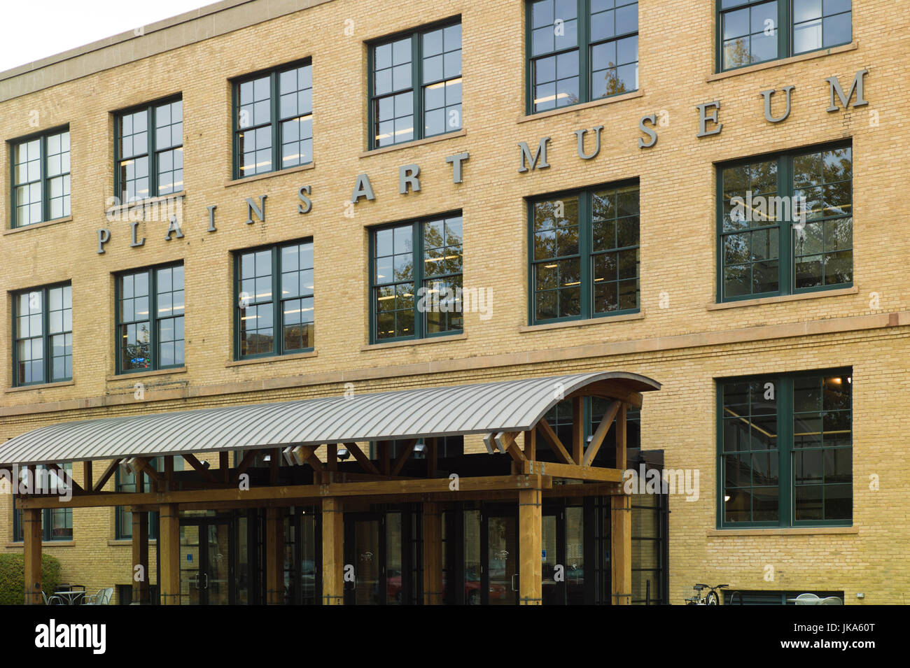 USA, Dakota du Nord, Fargo, Plains Art Museum, extérieur Banque D'Images