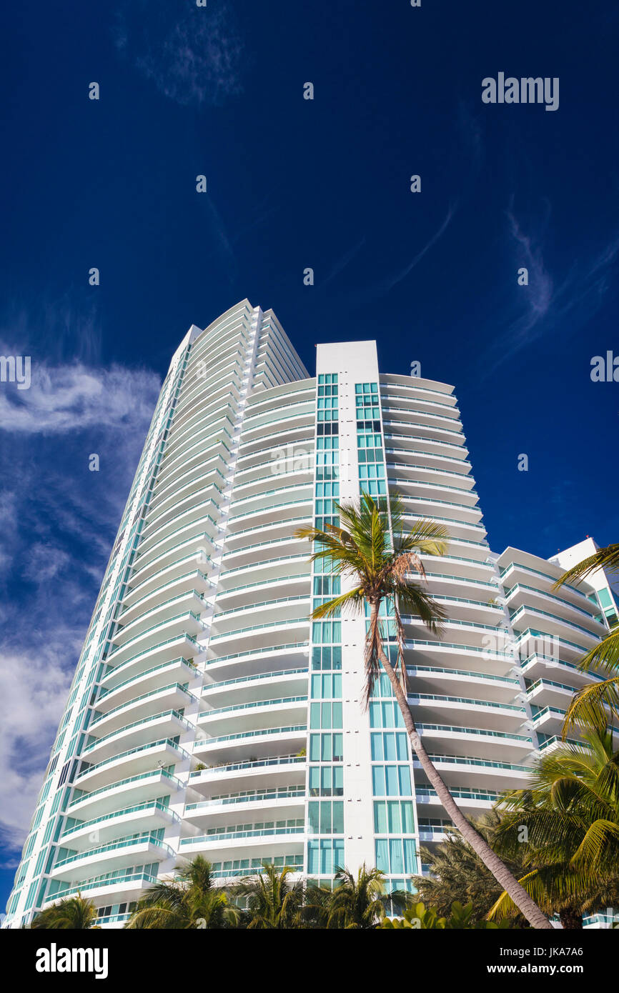 USA, Florida, Miami Beach, South Beach, South Pointe Park Banque D'Images USA, Florida, Miami Beach, South Beach, South Pointe Park Banque D'Images