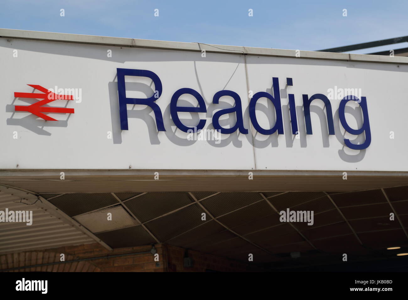 La gare de Reading, Berkshire, Royaume-Uni Banque D'Images
