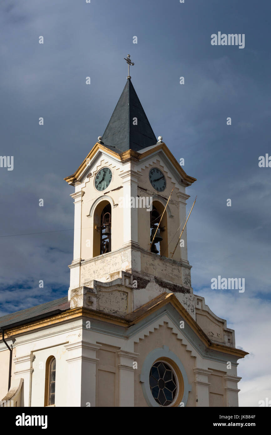 Le Chili, région de Magallanes, Puerto Natales, l'Église Maria Auxiliadora church Banque D'Images