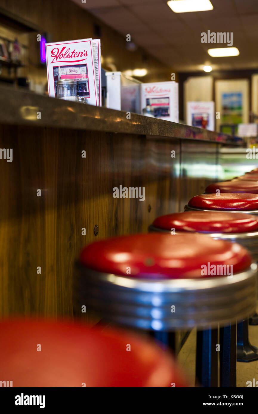 USA, New Jersey, Bloomfield, Holstens Glacier, emplacement final