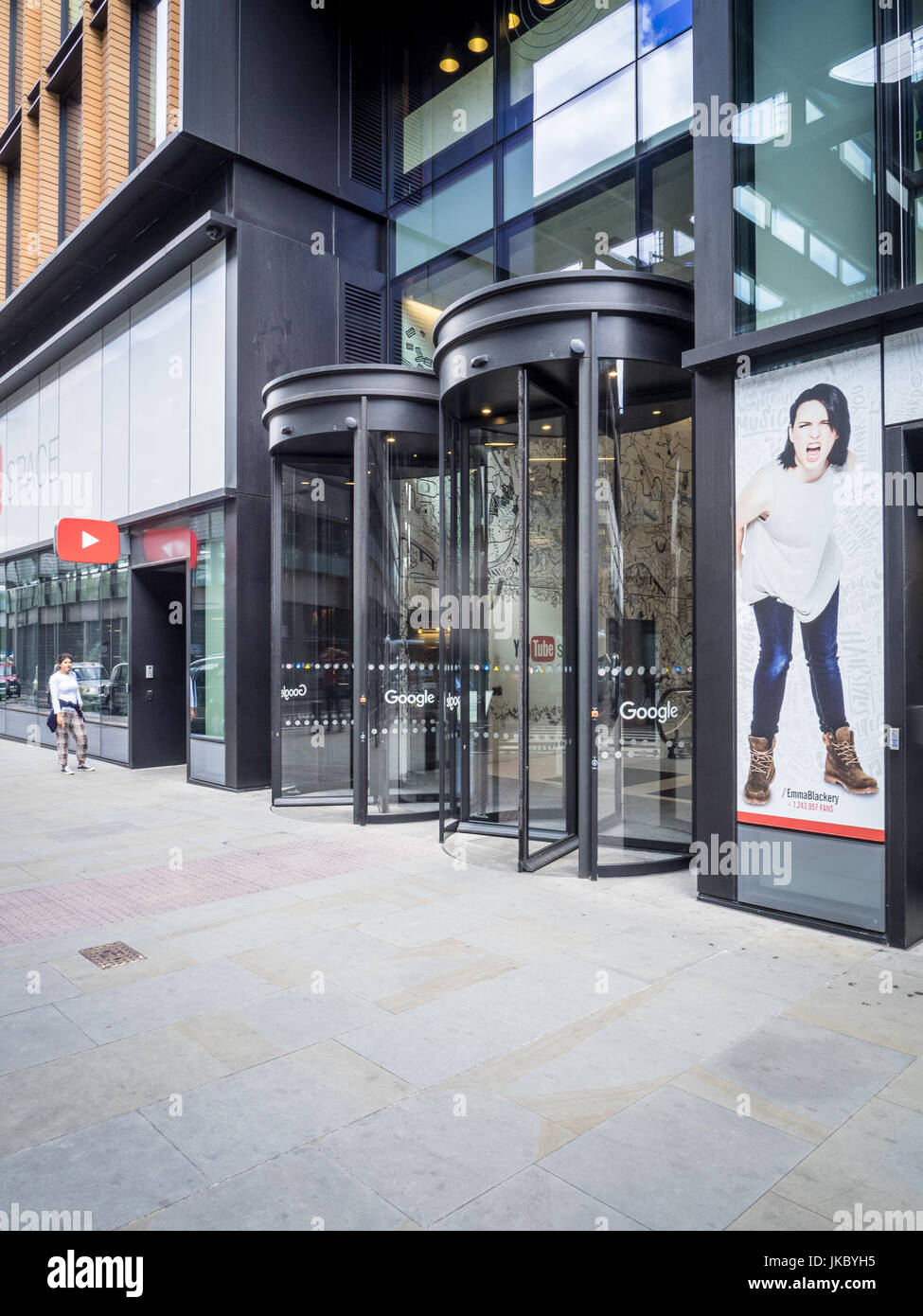 Les bureaux de Google à Londres Pancras 6 Square près de King's Cross Station Banque D'Images