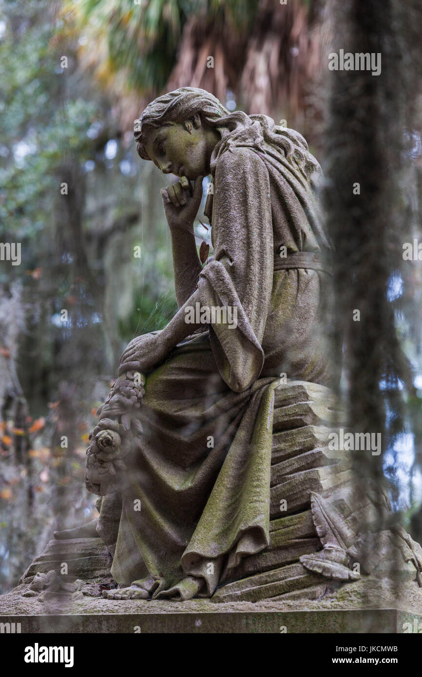 USA, Georgia, Savannah, Bonaventure Cemetery Banque D'Images