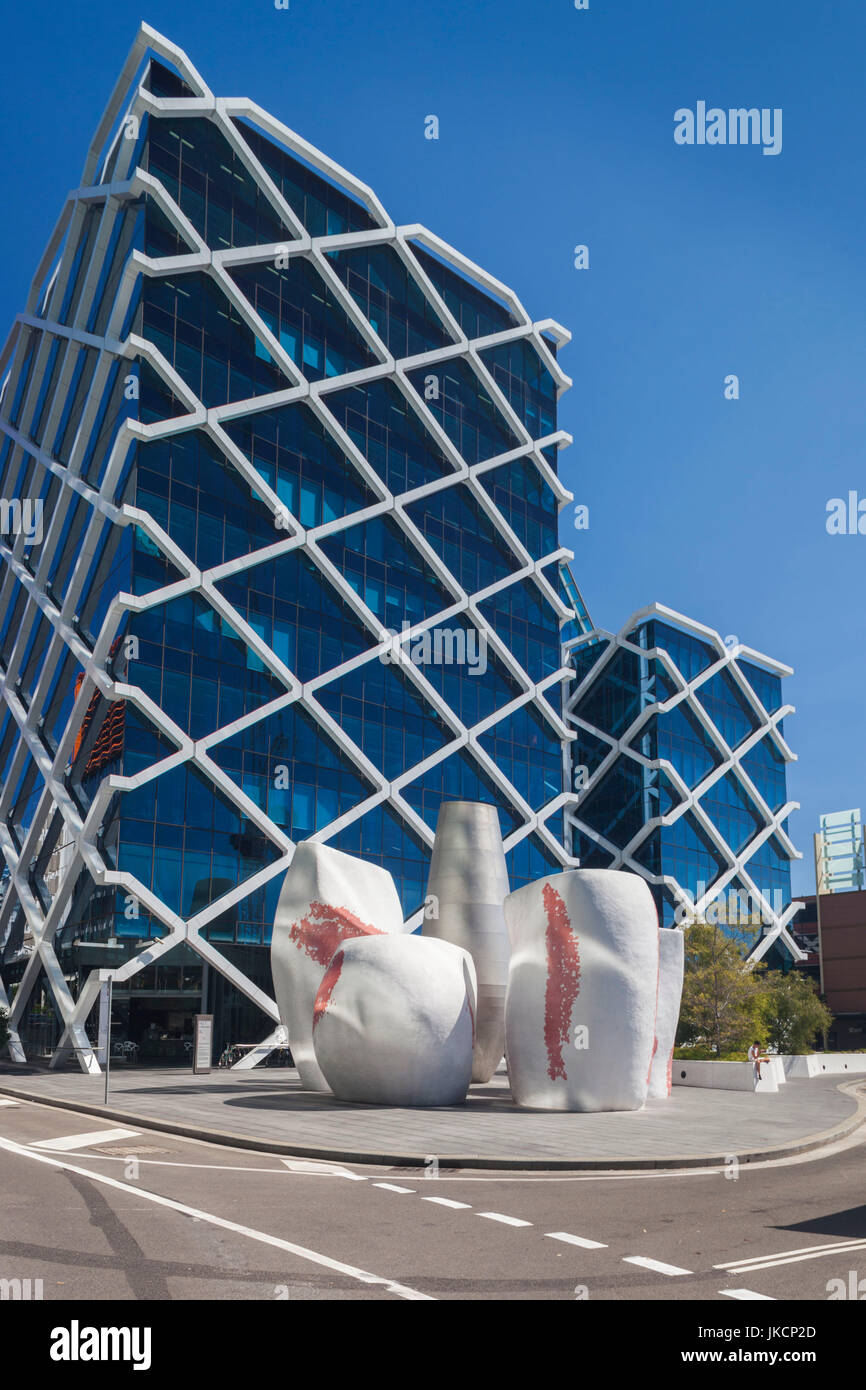 L'Australie, New South Wales, NSW, Sydney, Macquarie Bank Center, Fitzpatrick et partenaires, architectes Banque D'Images