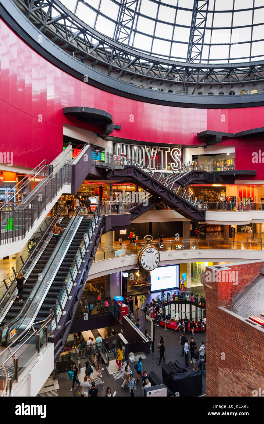 L'Australie, Victoria, Melbourne, VIC, Melbourne Central shopping mall, de l'intérieur Banque D'Images