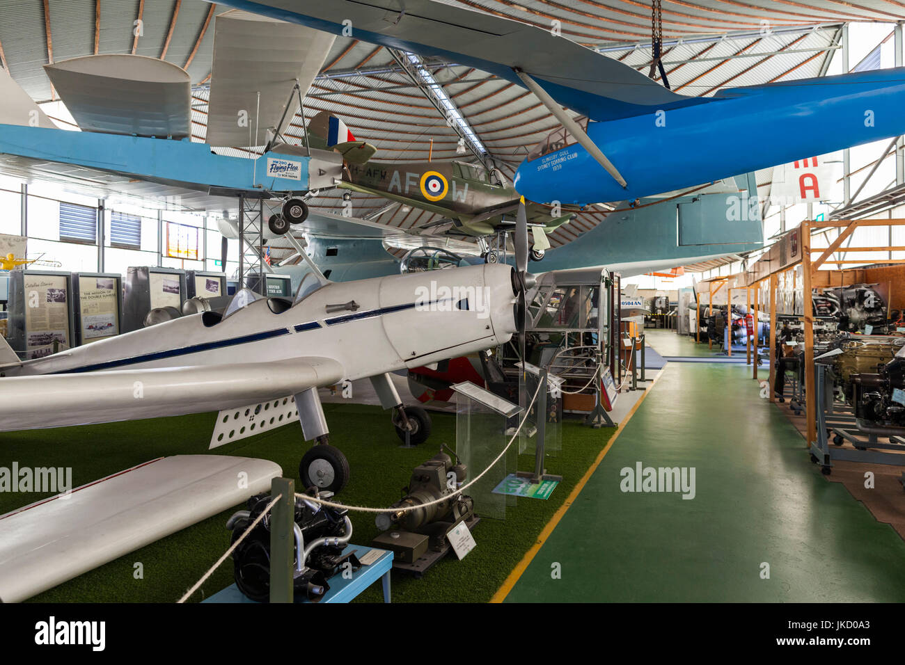 L'Australie, Australie occidentale, Bull Creek, Musée de l'aviation de la RAAF, intérieur Banque D'Images