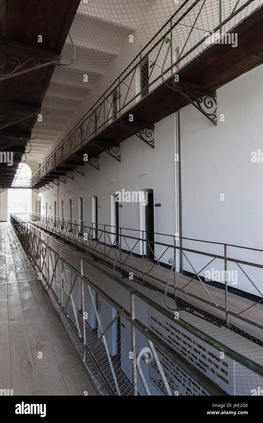 La Roumanie, la Région de Maramures, Sighetu Marmatei, mémorial aux victimes du communisme et de la résistance, installé dans l'ancienne prison politique Banque D'Images