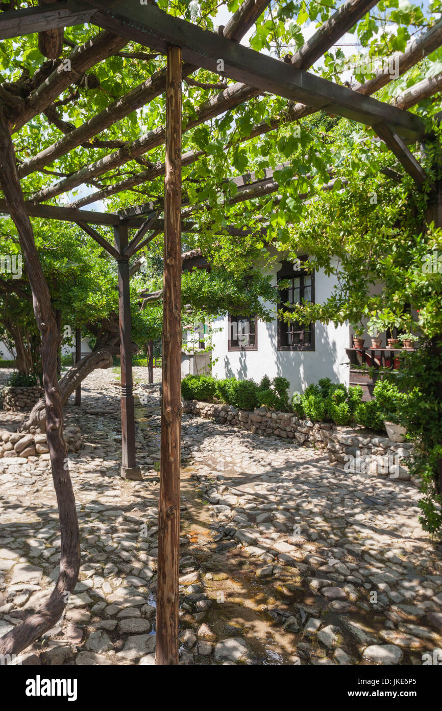 La Bulgarie, montagnes centrales, Sopot, maison d'enfance d'Ivan Vazov, écrivain le plus célèbre de la Bulgarie, extérieur Banque D'Images