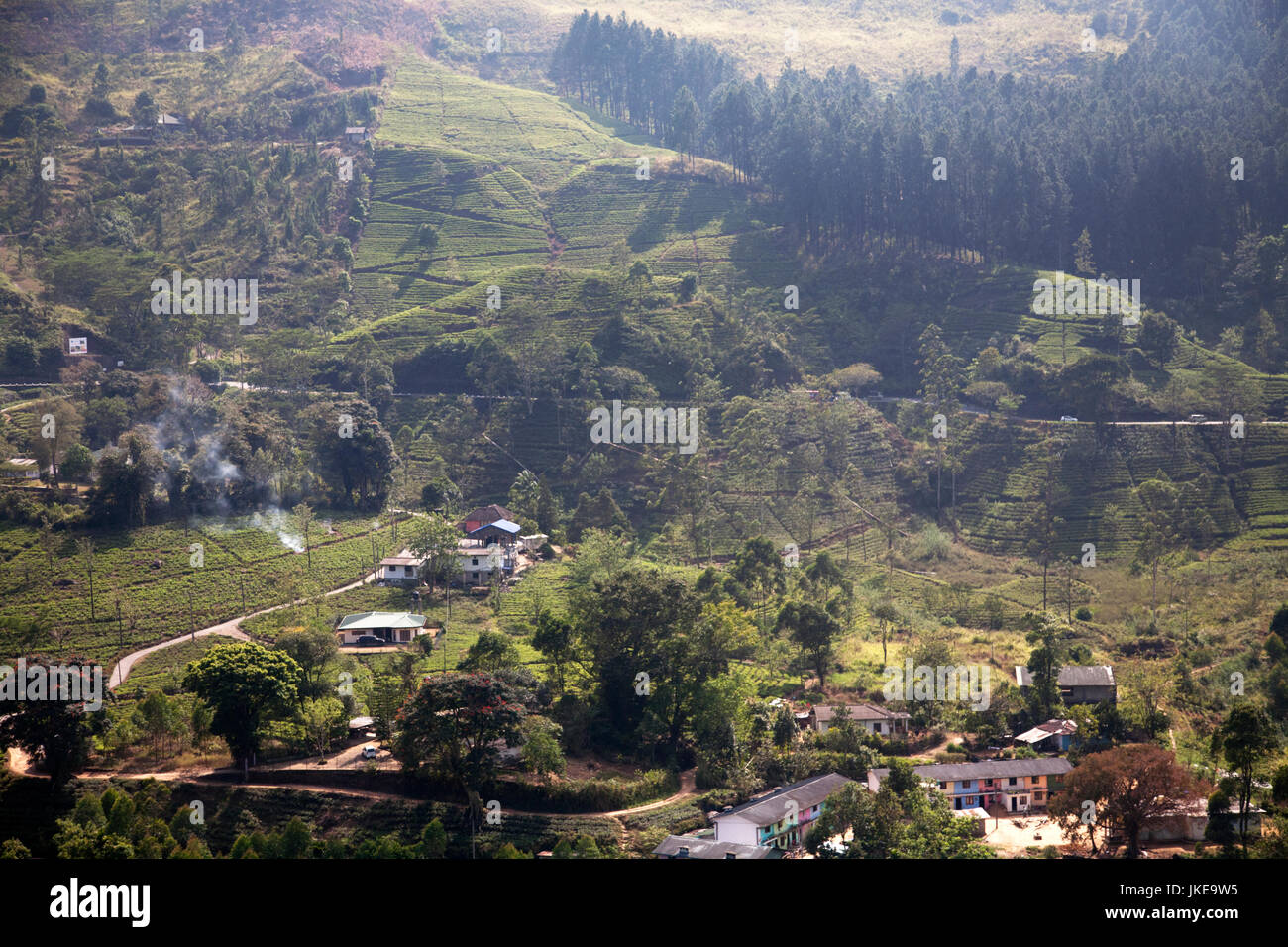 La province centrale du pays Sri lanka Banque D'Images