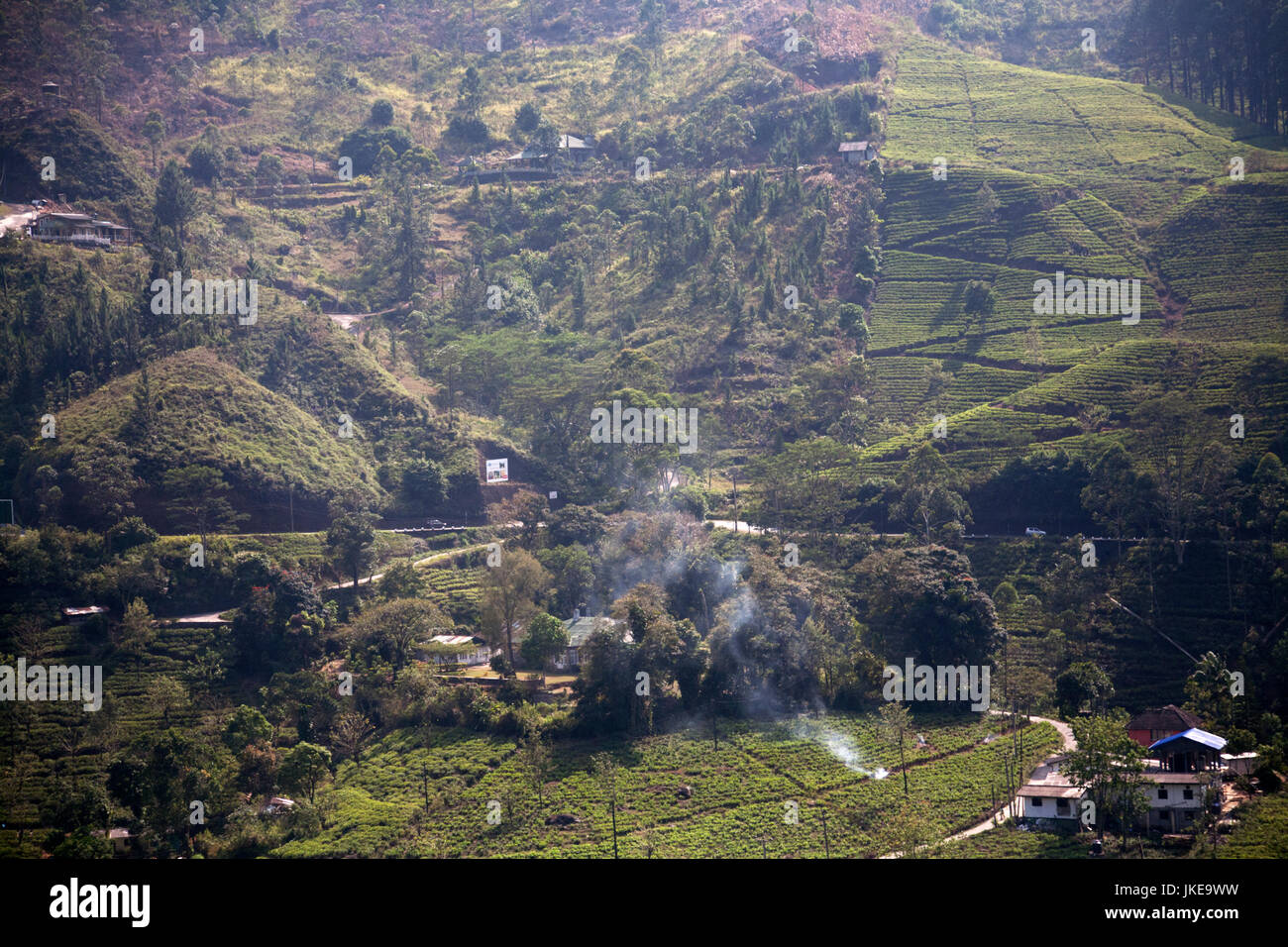 La province centrale du pays Sri lanka Banque D'Images