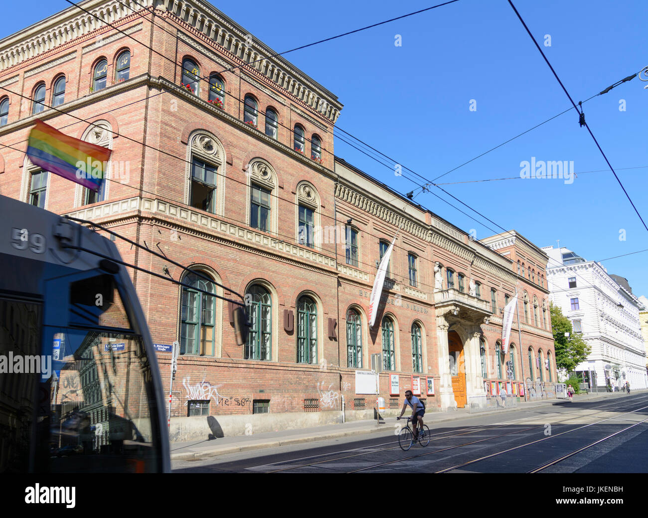 WUK Kulturzentrum (Centre des arts), Wien, Vienne, 09. Alsergrund, Wien, Autriche Banque D'Images