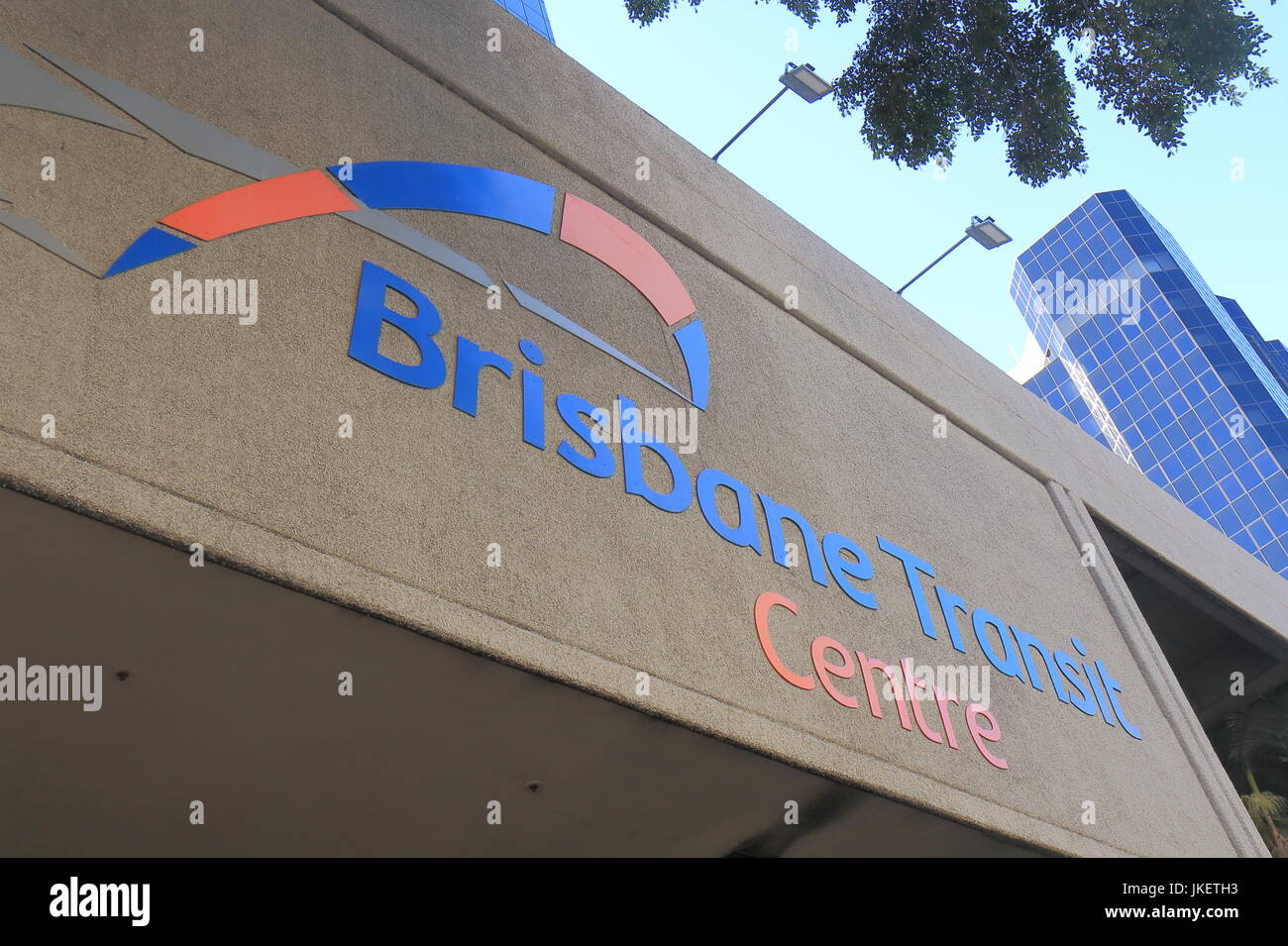 Centre de Transit de Brisbane centre névralgique des transports à Brisbane en Australie Banque D'Images